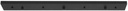 Generation Lighting 7449603-112 Accessory - 36 Inch 3 Port Linear Canopy, Midnight Black Finish