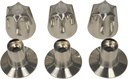 DANCO Bath Tub and Shower 3-Handle Remodeling Trim Kit for Price Pfister Verve, 3-Handle, Brushed Nickel, 1-Pack (81429)
