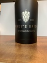 Custom Beer Growler Engraved with Your Logo or Design - 64 oz Stainless Steel Double Insulated for Breweries and Craft Beer Enthusiasts