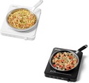 Portable Induction Cooktop 2 Packs, Hot Plate 1500W With Sensor Touch, Electric Induction Cooker With 9-Level Adjustment, 3-Hour Timer, Auto-Shut-Off, LED Display, Auto Pot Detection