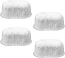 4pcs Carbon Coffee Filter for GE, Coffee Maker Replacement Espresso Machine Activated Charcoal Water Filter Cafe Drip Part Compatible with UNIV1CFLTR6PK C7CDAAS3PD3 C7CDABS3RD3 C7CDAAS4PW3 C7CDABS4RW3