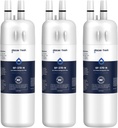 GLACIER FRESH EDR1RXD1 Refrigerator Water Filter Compatible with W10295370A, EDR1RXD1, WHR1RXD1, KAD1RXD1, Filter 1, W10295370, P4RFWB, P8RFWB2L, 46-9930, 46-9081 Refrigerator Water Filter 3 Pack