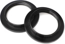 Ascher E26 Lamp Shade Rings, Threaded Socket Rings, 2 Pcs Black Color, Accessories for Glass Lamp Shades