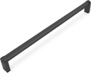 10 Pack 10 inch(254mm) Matte Black Cabinet Handles Black Kitchen Cabinet Pulls Solid Cabinet Door Handles Kitchen Cabinet Hardware