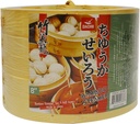 DACHU Bamboo Steamer 3 Layers-8 inch,2 Tier Food Steamer, Natural Bamboo Dumpling Steamer with Lid contains, for Cooking Dumplings, Dim Sum, Vegetables, Meat, Handmade Traditional Maker