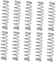 Garneck 10pcs Pruning Shears Replacement Springs for Gardening Tools Small Compression Springs for Tree Lopper Easy Installation Fit for Hand Pruners