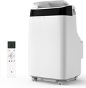 10000BTU Portable Air Conditioner, 3-in-1 AC Unit with Cooling, Fan and Dehumidifier Functions, 2 Wind Speed, Remote Control, Low Noise,Floor AC Cools Up to 450 Sq.Ft for Office/Home/Bedroom