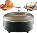 Bread Fermentation Machine, 5L Dough Proofing Box, Adjustable Temperature and Time, Automatic Constant Temperature Fermentation Tank Proofing Box(Blue)