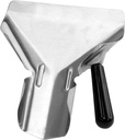 TrueCraftware- Commercial French Fry Bagger Stainless Steel Removable Right Handle- Popcorn Machine Commercial French Fry Bagger Scooper Speed Scoop Shovel for Potato Chips Snacks Popcorn Bar