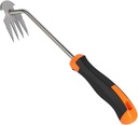 Weeding Tools, Portable Garden Weeder Tool, New Manganese Steel Weed Puller Tool, Hand Weeder Puller for Vegetable Gardening Backyard Farm Planting & Uprooting Weeding Tool (Rubber Handle)