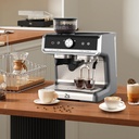 GarveeHome Espresso Machine - 20 Bar Barista Cappuccino Maker with Milk Frother Steam Wand, Professional Espresso Coffee Maker with Adjustable Extraction Temperature, for Coffee Enthusiasts