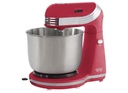 Red 3 qt. Cap. 6 Speed Stand Mixer