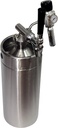 3.6 liter Keg Growler Tap System