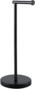 KES Bathroom Toilet Paper Holder Stand Modern Tissue Roll Holder SUS304 Stainless Steel Rustproof Freestanding 20.2" H, Matte Black BPH283S1-BK
