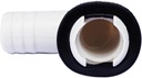 for L G System Drain Hose Adapter 0.75in with Rubber Easy to Install Higher Tightness Drain Hose Connector Elbow 19mm/0.75in for L G Room Air Conditioner System