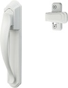 Ideal Security DX Pull Handle Replacement Set for Storm Door and Screen Door, White
