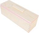 Operitacx 1set Wooden Bread Box Container for Soap and Bread Storage Multipurpose Box Design for Home Use for Parties and Practical Storage