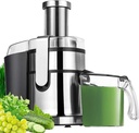 Juice Extractor,Wide Mouth Centrifugal Juicer Machine LED Touch Control Function with Juice Jug,Anti-drip,800W-High Nutrient Fruit & Vegetable 15.7 x 10.6 x 7.9", 2021 Upgraded Version