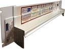 1-3/8 in. x 42 in. HeadFlash White PVC Sloped Head Flashing for Door and Window Installation (Complete Pack)