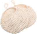 Versatile Wall-mounted Storage Net Teardrop Hanging Basket for Kitchen Decorative Macrame for Fruits Potatoes