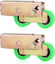 House Guard Hardware’s End Adjust Tandem Patio Door Rollers Offer a Unique Advantage Rollers Replacement Sliding Door Rollers Patio Door Rollers Nylon Wheel Can Hold Up to 150 Ib.(Aluminum Track)
