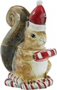 Park Designs Farmhouse Squirrel Cookie Jar - Red
