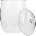 Alipis Airtight Storage Jar Lid Candy and Cookie Container for Home Decor and Organization Versatile Multi-function Food Storage