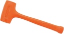 Stanley 57-531 18-OZ Compo-Cast Standard Head Soft Face Hammer