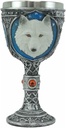 Celtic Direwolf White Snow Wolf 8oz Wine Goblet Chalice