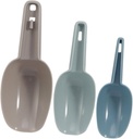 Plastic Baking Spatula Set Kitchen Cereal Scoops Set for Baking Cooking Ice Flour