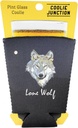 Lone Wolf Pint Glass Coolie