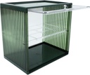 PRETYZOOM Double Layer Airtight Bread Storage Box Sourdough Bread Bin for Kitchen Countertop