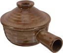 ABOOFAN Non-stick Casserole Saucepan Lid Soup Pot Single Handle Portable Slow Cooker Stoneware