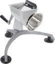 Food Chopper Food Processor with 5 Stainless Steel Blade, NonSlip Design, Resistant to and, for Dishwasher, Efficient and Stabilized, Suitable for Kitchen Tools, Aluminium