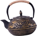 Boil Teapot Coffee Percolator Stovetop Espresso Stovetop Coffee Espresso Machine Japanese Tea Pot Whistling Coffee Pot Filter Teapot Strainer Exquisite Cast Iron Teapot Tea Kettle Teapots