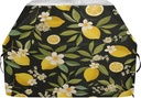 Blueangle 65 Inch Heavy-Duty Waterproof Lemon Flower Grill Cover for BBQ/Gas Grills Outdoor - Windproof Edges All Weather Protection Barbecue Covers （26）