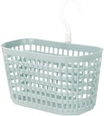 Zerodeko Kitchen Bathroom Storage Basket Rotatable Hook Plastic Hanging Easy Drain Organizing for Toiletries