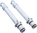 2PCS Plastic Air Tubes Spare Part of Ice Cream Machine Accessories for Commercial Soft Serve Ice Cream Machine Accessories