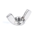 Hooshing 25PCS 1/4"-20 Wing Nuts, 304 Stainless Steel Wing Nuts Fasteners Parts Butterfly Nut