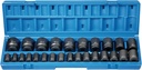 Grey Pneumatic (1726M) 1/2" Drive 26-Piece 12-Point Standard Length Metric Socket Set