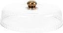 Acrylic Cake Dome Cover Round Dessert Cloche for Food Display and Freshness Lightweight Food Protective Cover for Cakes Cupcakes Buffets