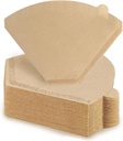100 Pcs Cone Coffee Filters #4 Disposable Coffee Paper Filters Coffee Filters 8-12 Cup for Pour Over and Drip Coffee Maker