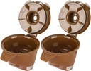 Coffee Filter Brew Basket Replacement Hamilton Flexbrew Coffee Maker Parts 49976 49968 49974 49975 49979 49950 for Hamilton Coffee Maker Single Serve Filter Basket - 2 Pack