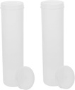 Unomor 2pcs Airtight Cake Biscuit Boxes Lids for Snack Storage Food Pantry Organizer Cookie Jars Candy Boxes Dry Food Containers