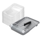 Bates- Conjunto de Bandeja de Pintura, 9 polegadas, 12 pcs, Bandeja de Paint Roller