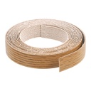 uxcell Edge Banding, 3/4 Inch x 10ft Pre-Glued Wood Veneer Edging Iron-on Flexible Edge Banding for Cabinet Repair Furniture Restoration, Teak