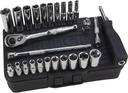 Klutch 1/4in.-Drive Socket Set — 26-Pc., SAE