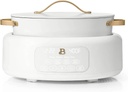 Beautiful 10 in 1, 6 Qt Electric Multi-Cooker, White Icing by Drew Barrymore