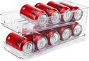 ROHAM Refrigerator Organizer Bins Pop Soda Can Dispenser Beverage Holder (12 Oz)