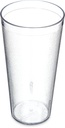 Carlisle FoodService Products 52248107 Stackable ShatterResistant Plastic Tumbler, 24 oz., Clear (Pack of 6)